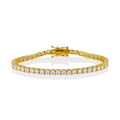 Moissanite Tennis Bracelet — 3mm Vermeil