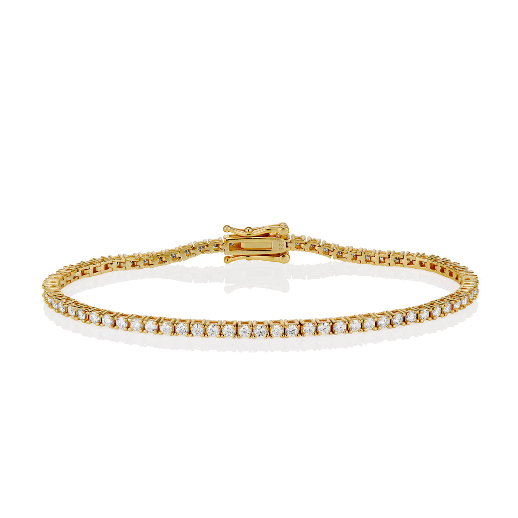 Moissanite Tennis Bracelet — 2mm