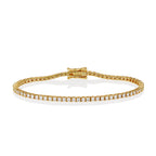 Moissanite Tennis Bracelet — 2mm