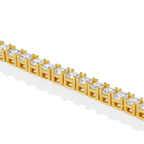 Moissanite Tennis Bracelet — 3mm Vermeil