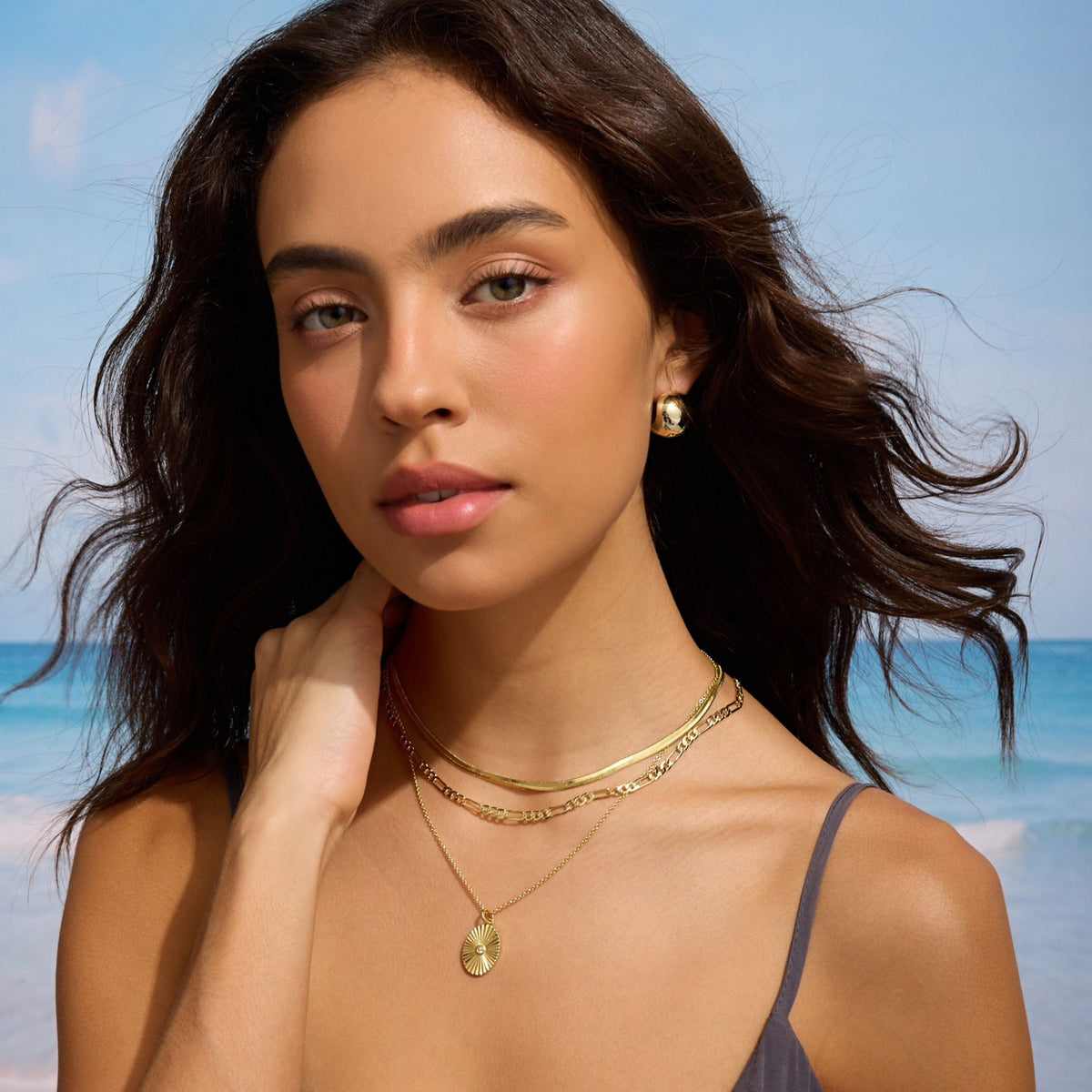 Herringbone Chain Necklace