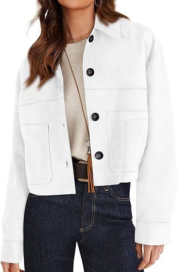 Soft-Suede Cropped Jacket
