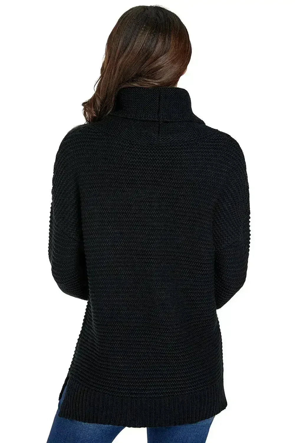 Cozy Black Turtleneck