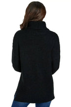 Cozy Black Turtleneck