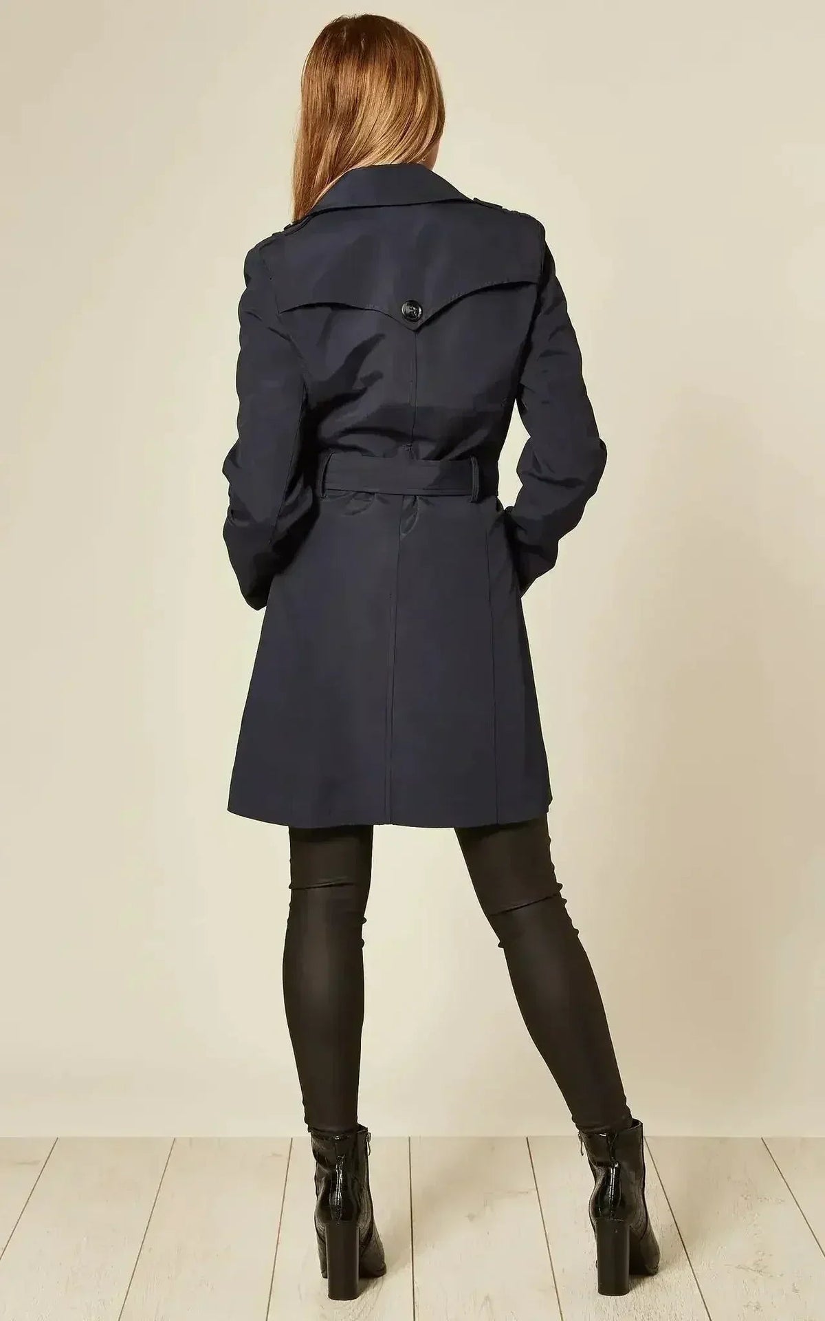 Lightweight Double-Breasted Trench