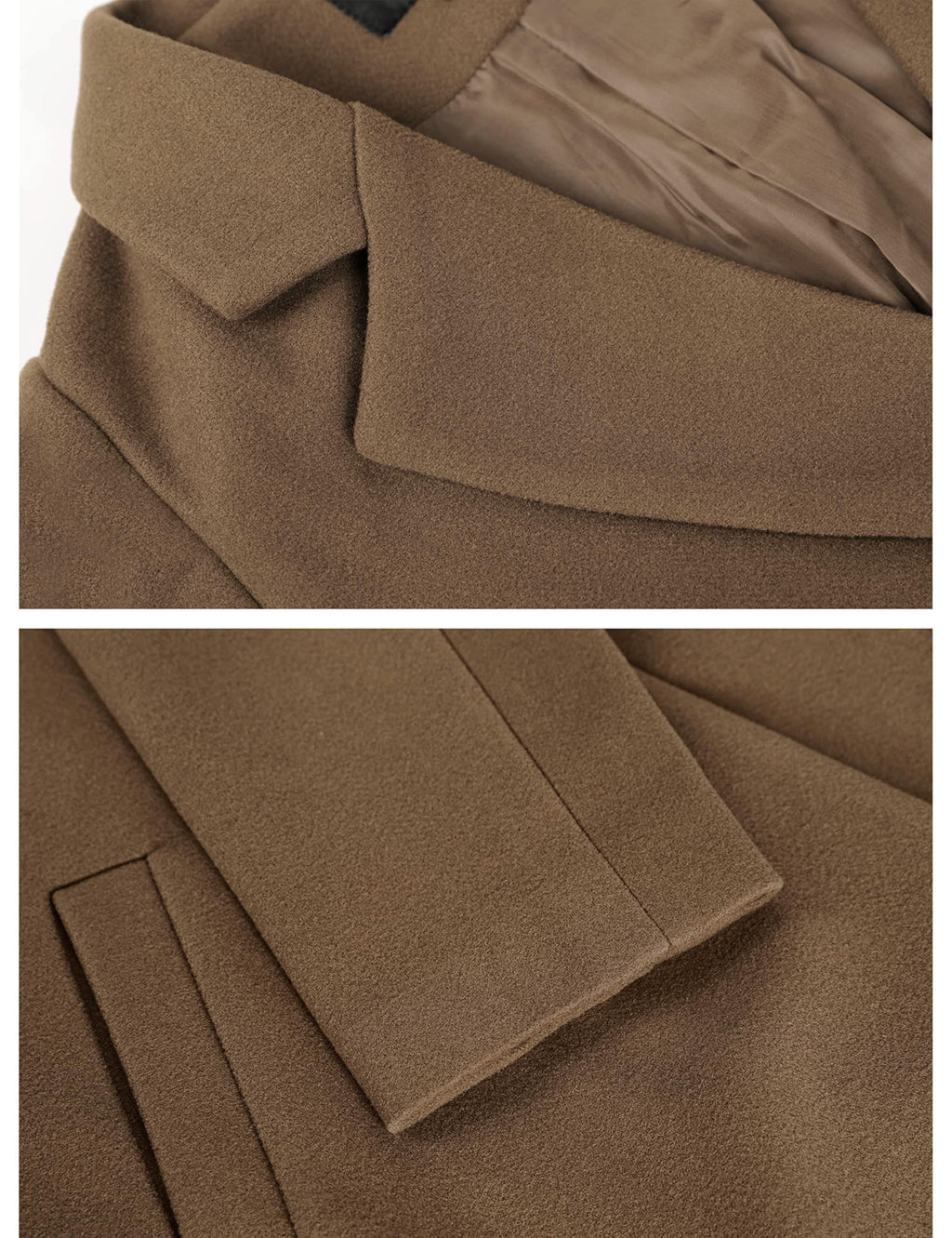 Wool-Blend Double-Breasted Pea Coat