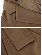 Wool-Blend Double-Breasted Pea Coat