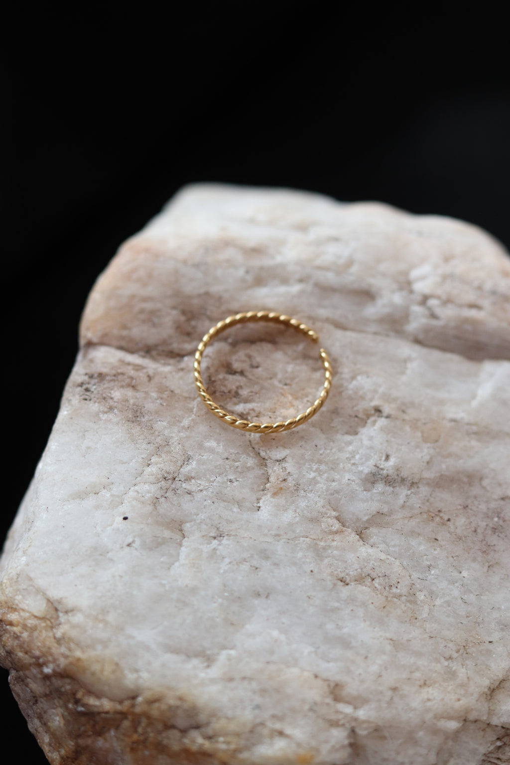 Twisted Stacking Ring
