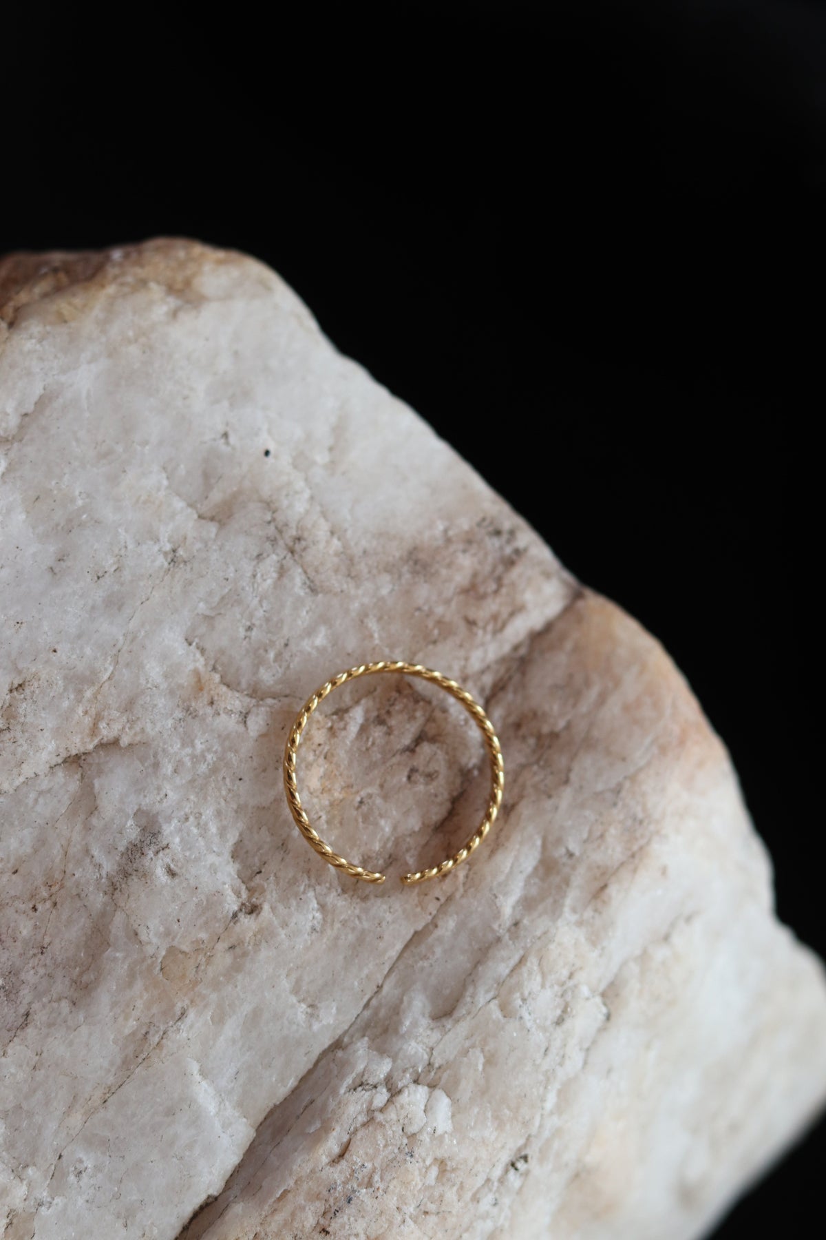 Twisted Stacking Ring