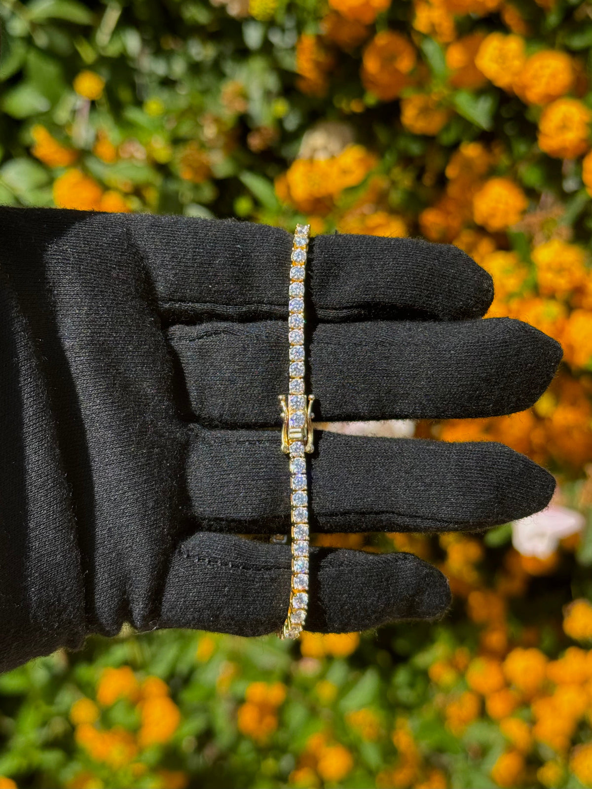 Moissanite Tennis Bracelet — 3mm Vermeil