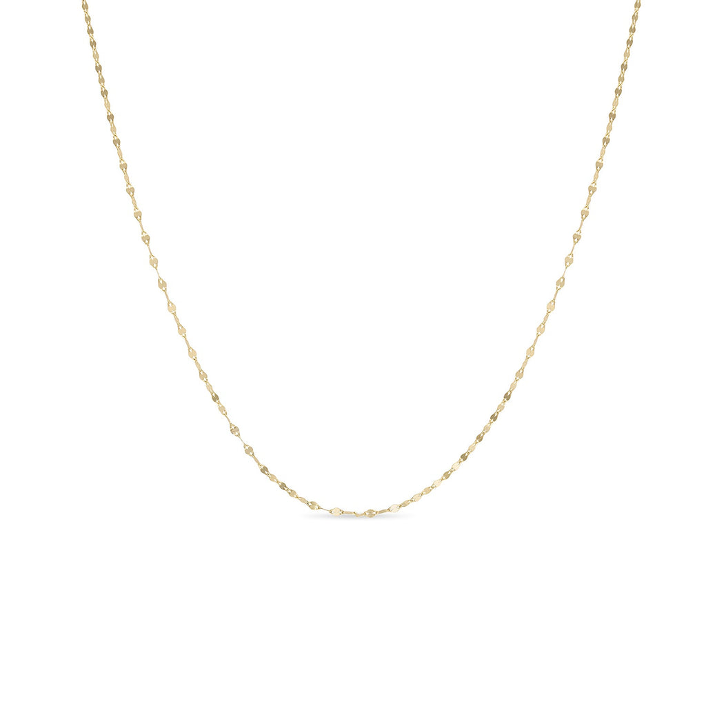 Vermeil Shimmer Chain Necklace