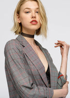 Glen Plaid Blazer