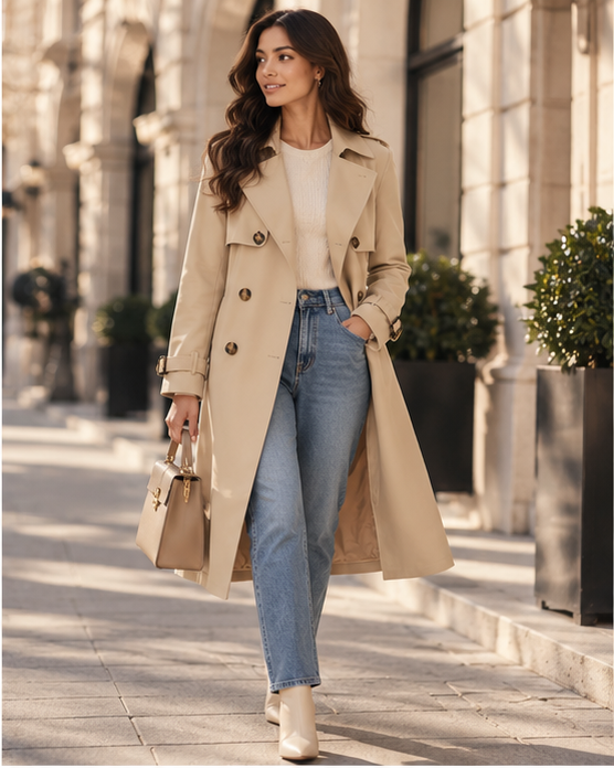 Heritage Double-Breasted Trench