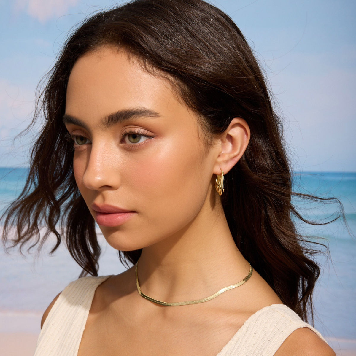 Herringbone Chain Necklace