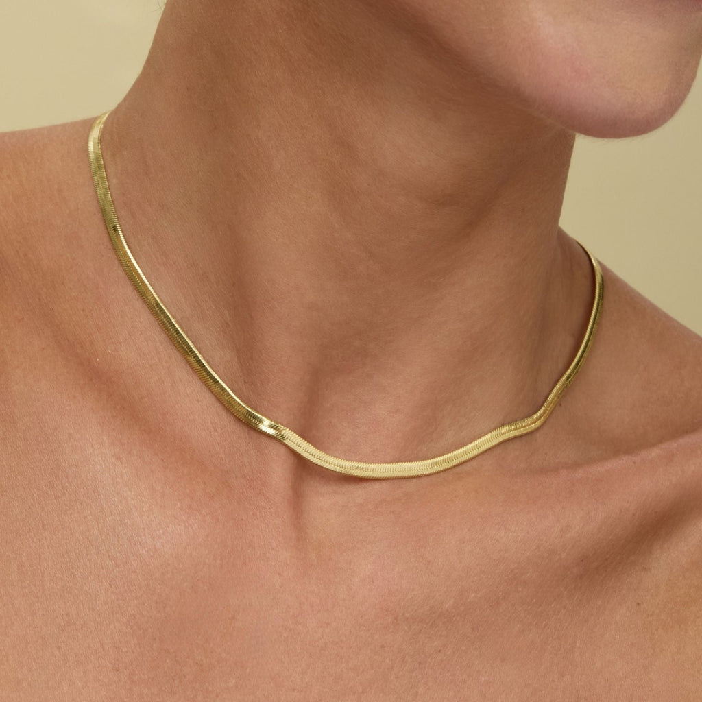 Herringbone Chain Necklace