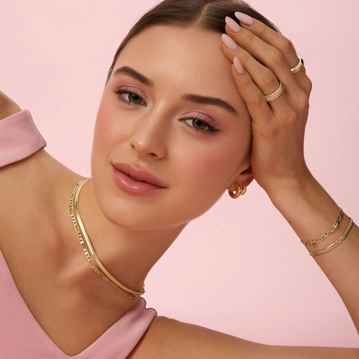 Herringbone Chain Necklace