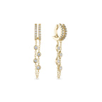 Vermeil Double-Drop Huggies
